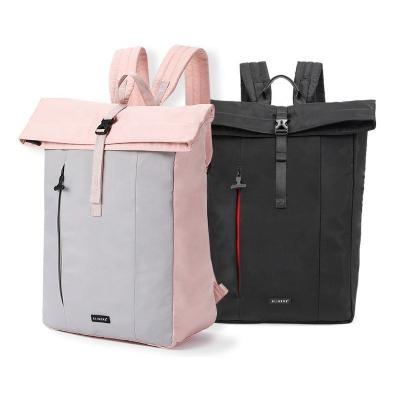 China Waterproof OEM accept large storage fashion student bag waterproof business travel increasing vintage style mochila laptop backpack for sale