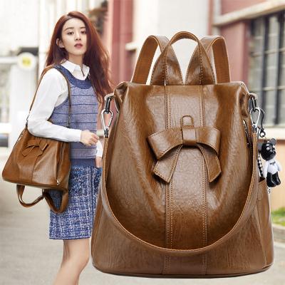 China With USB Drop Shipping 2021 New Large Capacity Backpack School Laptop Travel Messenger Bags For Women for sale