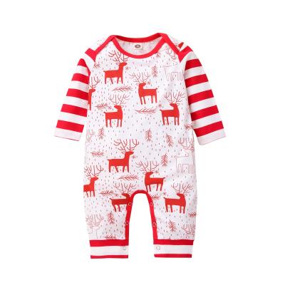 China Breathble Cozy 2 Year Old Romper Wholesale High Quality Baby Rompers Baby Christmas Clothes Cheapest Christmas Clothes for sale