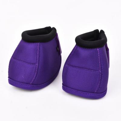 China Wholesale Custom High Quality Equine Horse Goods H455 Excess Bell Boots Equipment Horse Hoof Protection Neoprene Equestrian Goods for sale