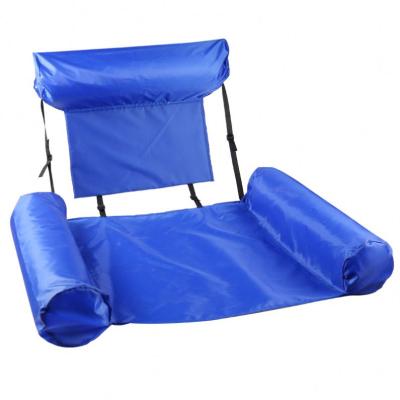 China Swimming Pool Etc Inflatable Water Sports Couch Chair PVC Summer Foldable Floating Bed for sale