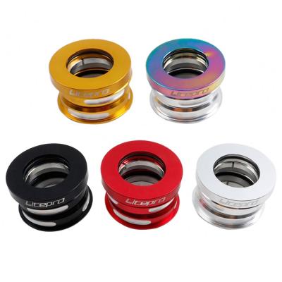 China Aluminum Alloy Aluminum Alloy 44mm Bicycle Plating Internal Sealed Bearing Headset for sale