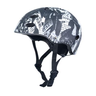 China Fashion& Air CE ABS Shell Fashion Helmet With Adjustable Waist Skating System For Adults for sale