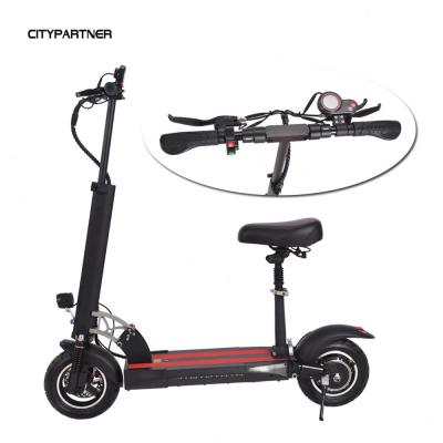 China Big Wheel Unisex Adult Electric Kick Scooter Electric Motorcycle Scooter With Seat for sale