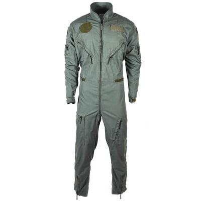 China Hi Force/Reflection Logo Military Flight Suit Coverall Pockets Pilot Fighter Army Green Multifunction Combination Hi Suits Custom Embroidery Patch Force/Reflection for sale