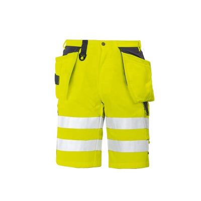 China Hi Wear Safety Knee Reflective Cargo/Strength Work/Reflective Strength Hi Length Multifunctional Reflective Pockets Pants Two Nail Hanging Pockets Men Work Shorts for sale