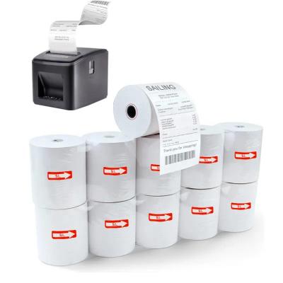 China Best Soft Outdoor Selling Thermal Paper Rolls 80x70 For Cash Register Machine POS Paper Machine POS Thermal Paper Roll for sale