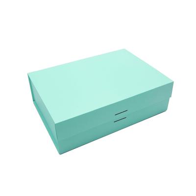 China Recyclable Custom Luxury Paper Magnet Gift Box Foldable Folding Garment Apparel Clothing Packaging Box for sale