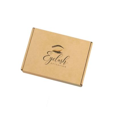 China Recyclable Wholesale Paper Lash Box Cardboard Box Beauty False Eyelash Packaging Boxes Custom Logo Printing for sale