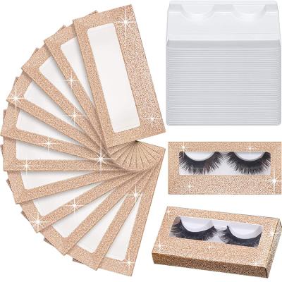 China Custom Recyclable High Quality Private Label Eyelash Packaging Paper Box Lashes Paper Box for sale