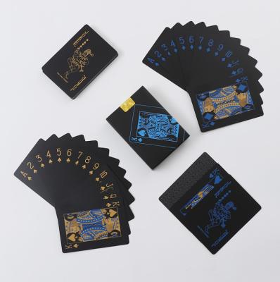 China Commemorative Gifts Promotional Birthday Photo Custom Printed Poker Plastic Cards PVC Background Black PVC Poker for sale