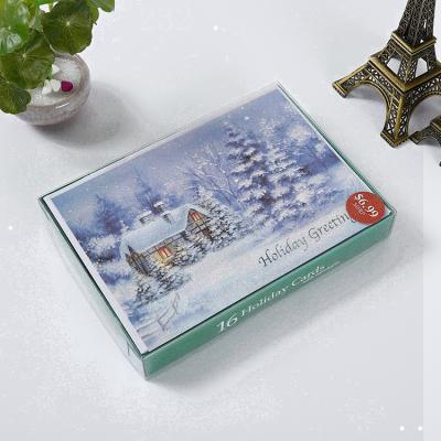 China Quilling Coloring Christmas Cards Sample Card Game Christmas Card for sale