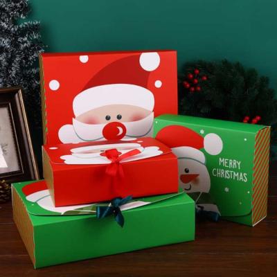 China Advent Calendar Large Empty Cardboard Paper Christmas Gift Box Gray Cardboard Box Eco Friendly Packaging Custom Printing Packaging for sale