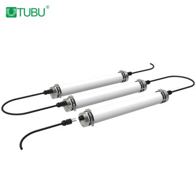 China Warehouse TUBU 4ft 40W Led Batten Fixture IP69K IP67 Waterproof Tri-proof LED Light for sale