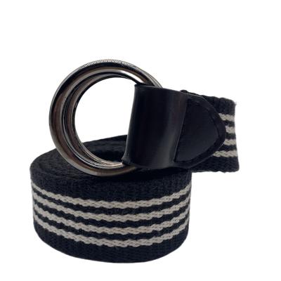 China High-Strength/Tear-Resistant/Wear-Resistance/Quick-Drying Canvas Fabric Belt Buckle Type With Skirt Brown Cotton Canvas Webbing Manufacturers Canvas Belt for sale