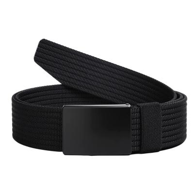 China High Tensile/Tear Resistant/Wear-Resistance/Quick-Drying Fabric Braided Stretch Woven Business Nylon Belts Stretch Woven Braided Elastic Golf For Men's Golf Belt Elastic Cloth Belt for sale