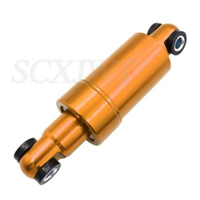 China Hydraulic shock absorber 24mm front and rear wheels universal 125mm 150mm all electric scooter anti vibration parts included yellow 150mm for sale