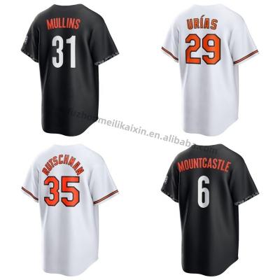 China Wear 8 Ripken Jr of the Baltimore Oriole Baseball Jersey Wholesale Men Antibacterial Embroidery Baseball. 31 Mullins Shirt Custom for sale