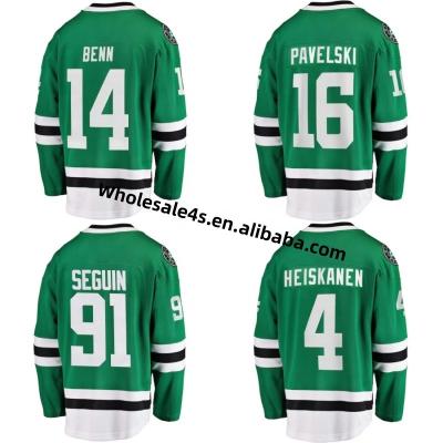 China Shirts & Tops Dallas Star Hockey Jersey Ready To Ship American Embroidery Men's Ice Hockey Uniform 14 Benn 91 Seguin Wholesale for sale