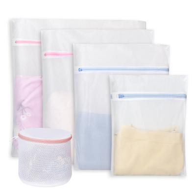 China Home Laundry Wash Bag 5 Pack Mesh Wash Laundry Bag Blouse Travel Amount Durable Style Makeup Bra And Lingerie Stockings Underwear for sale