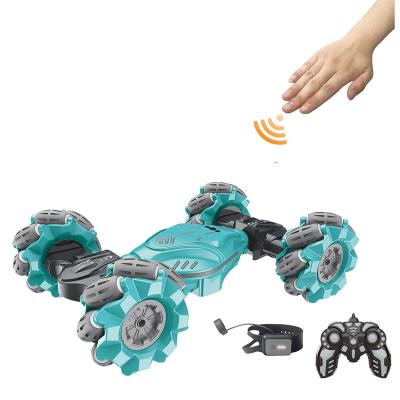 China Hot Selling RC Hobby Deformation Hand Gesture Radio Control Toy High Speed ​​Remote Control Rc Stunt Car Hand Control Remote Car for sale