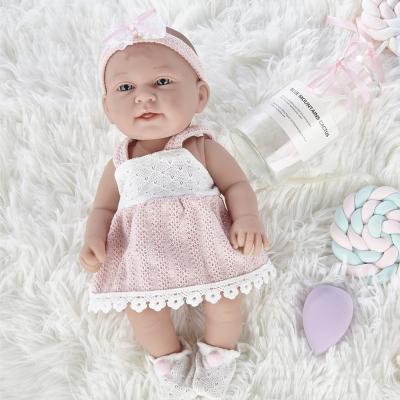 China New Products Real Silicone Vinyl Reborn Boy Doll Reborn Baby Dolls 12 Inch Newborn Lifelike Painted for sale