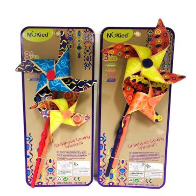 China Baby Bath Toy Garden Pinwheels Whirligigs Wind Spinner Windmill Toys For Kid for sale