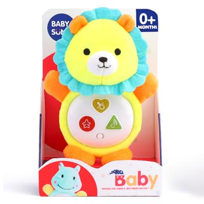 China Stuffed Plush Toy Baby Stuffed Plush Animals Toys With Light And Sound for sale