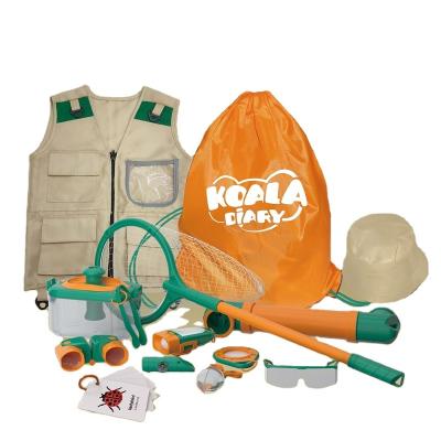 China TOY MODELS Boys And Girls Camping Tool Kit Plastic Pretend Play Toys for sale