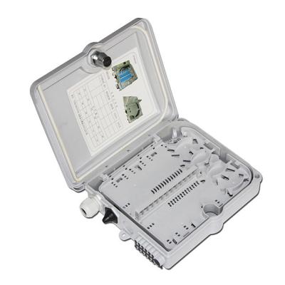 China SMC Fiber Optic Distribution Box 12 Cores for Outdoor FTTH Access Terminal in Network for sale