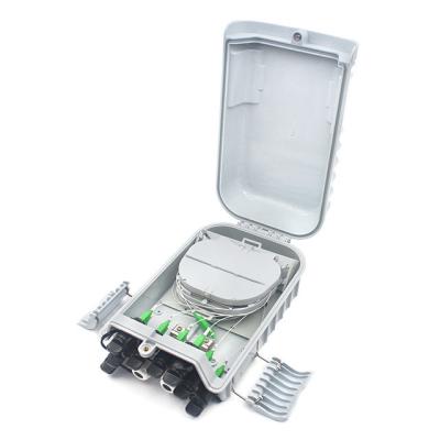 China 276x172x103mm  8 Port FTTH Access Terminal Box with MINI SC Adapter for sale