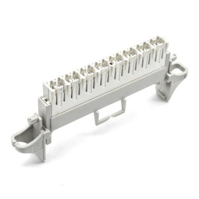 China Desconexión termoplástica Stg 2000 Pouyet Tipo Euro Rj45 Cat.5 Sockets Modulo Idc de 8 pares en venta