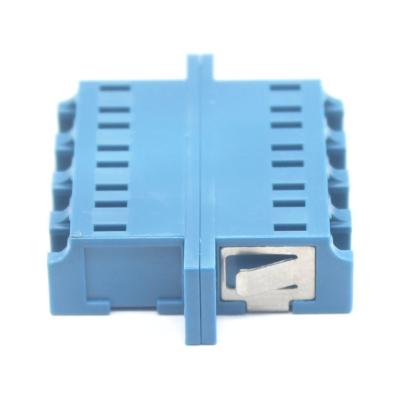 Cina LC/UPC a LC/UPC Quad Single Mode Plastic Fiber Optic Adapter Plate Clip per la rete 4G in vendita