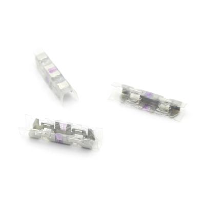 China Telekommunikationsverbindung Verstärker Tyco Purple Picabond Connector mit PET-Isolation und 45N-Kraft zu verkaufen