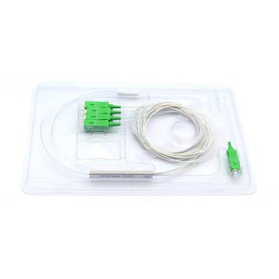 China 62-106 kPa Luftdruck FC-Anschluss 1x4 Mini-Typ Glasfaserkabel Splitter Plc zu verkaufen