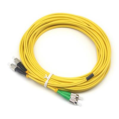 China Custom Duplex FC/APC zu FC/UPC SM Glasfaserpatchkabel mit hohem Rücklaufverlust dB ≥35 zu verkaufen