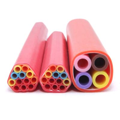 China Cables de fibra óptica 7 vías 14/10mm Direct Burry Bundle Duct Micro Pipe Hdpe Tube Bundle en venta