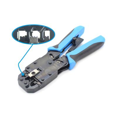 China RJ-45 RJ-12 RJ-11 8P8C 6P6C 4P4C Cable Cutter With Stripper Made Of Medium Steel Material for sale