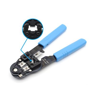 China Industrial Grade Crimping Tool for Network LAN Cable 8P8C Cat5/5e/6/6a catx Rj45 Rj11 for sale