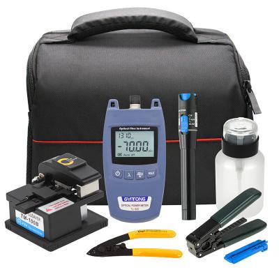 China Aktualisieren Sie Ihr Glasfaser-Toolkit mit FTTH-Toolkit 8PCS VFL Power Meter Fiber Cleaver zu verkaufen