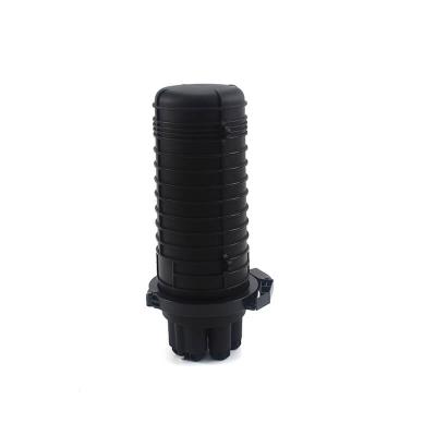 China Outdoor PP Plastic Optical Fibre Cable joint Closure Aerial Wall Pole Mount Max 144FO for sale