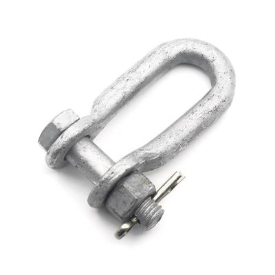 China Pole Fittings Anchor U Type Shackle Clamp for sale