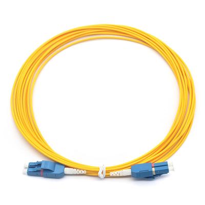 China G652D G657A1 DX LC UPC to LC UPC SM Uniboot Fiber Optic Patch Cord for sale