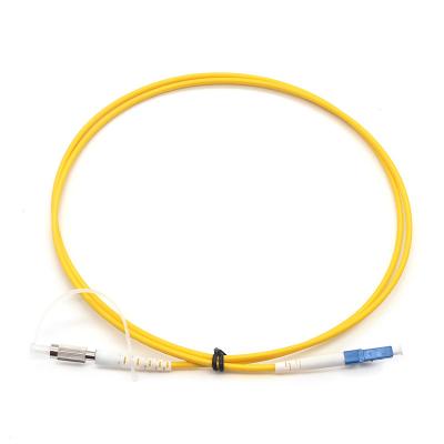 China Single-mode Fiber Optic Patch Cord LC UPC to DIN UPC 2.0mm 3.0mm for sale