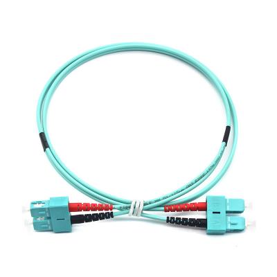 Китай LSZH Duplex Fiber Optic Patch Cord SC PC к SC PC OM3 Мультимодный продается