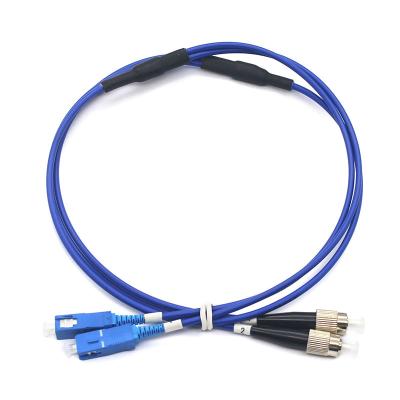 China LSZH Duplex SM Patch Cord Glasfaser SC/UPC zu FC/UPC zu verkaufen