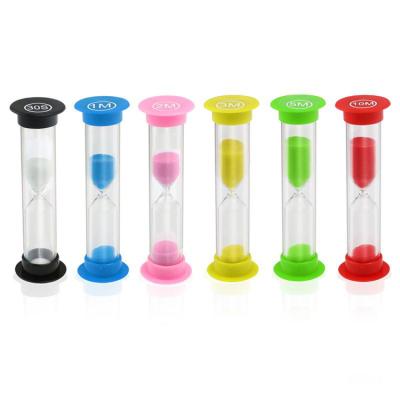 China Recycled Materials Game Plastic Timer 3-5 Minute Hourglass Sand Timer for sale