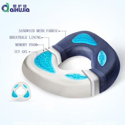 China Anti-Static Cool Fabric And Memory Foam Gel Cushion for sale