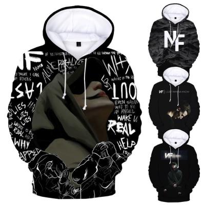 China High Quality Fashion Windproof Oversized Pullover 3D Printed Hoodies For Men's Popular Rap Singer New Casual Cool 3D Printed Mens Hoodies for sale