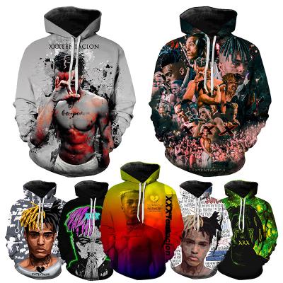 China Windproof 3D Printed Hoodies For Men High Quality Oversized Famous Hitter 2021 Fashion New Casual 3D Printed Mens Hoodies for sale